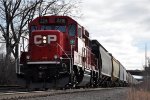 Westbound local enters the yard